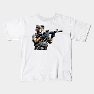 Tactical Tiger Kids T-Shirt